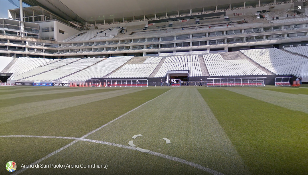 Dentro gli stadi del Brasile Lo stadio Itaquera
