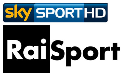 Calendario partite in TV, su Sky e Rai Loghi Sky-Rai
