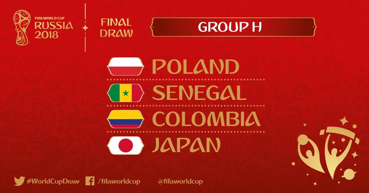 Gruppo H di Russia 2018 Gruppo H di Russia 2018