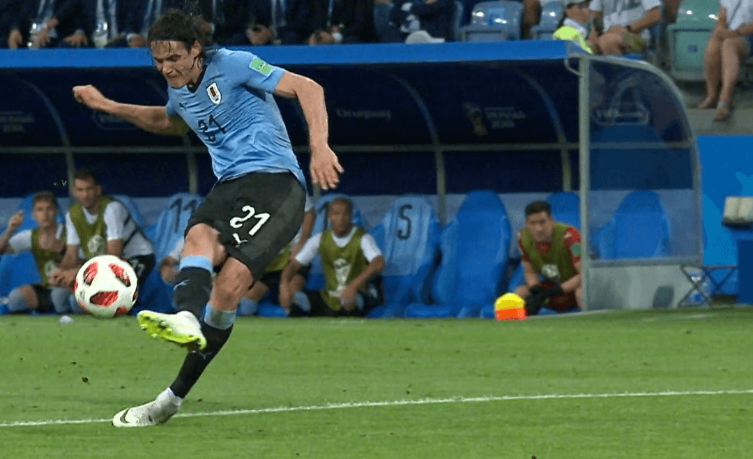 Highlights Uruguay - Portogallo 2-1 Il gol del raddoppio di Cavani
